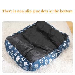 Confortável Pet Nest Bed, Camas Cat, Engrossar Pet Mats, Cama para cães pequenos e médios e grandes, Sofá-cama, Canil Dormir Camas, Manter Quente - Image 6