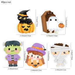 Cartões de pirulito animal para crianças, Candy Holder Supplies, Caixa criativa, Animal selvagem, Happy Birthday Party, Candy Gift Acessório, 48pcs - Image 3
