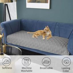 Waterproof Dog Bed Cover, Washable Sofa Cover, Couch Mat, Protetor de móveis, Cobertor para animais de estimação, Crianças, Gatos, Cães - Image 3