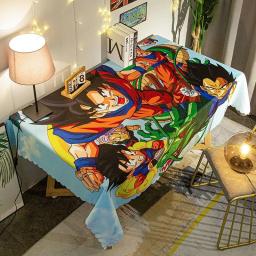 Toalha de mesa Dragon Ball Anime Cartoon, Esteira Goku Computer Desk, Toalha de mesa personalizada, Capa criativa personalizada - Image 1