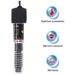 Haste De Aquecimento De Controle De Temperatura Submersível, Aquecedor De Aquário, Temperatura Constante, Gadgets De Peixe - Image 4