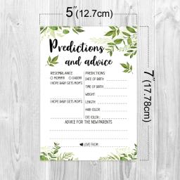 10pcs Baby Shower Previsão e Conselhos Cartões Que Conhecem Mamãe Fun Fácil de Jogar Jogo para Festa de Aniversário Atividades Fornecimento - Image 6