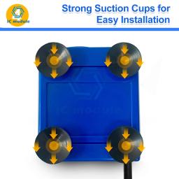 Bomba de água com luz LED para animais, bebedouro, motor, substituto para cães e gatos, tigela de água, dispensador de água para cães, acessórios para animais - Image 4