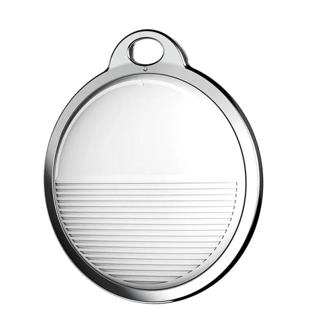 Mini GPS Tracking Tag Apple - Dispositivo Anti-perda para Chaves, Carteira e Pets com Localização em Tempo Real e Integração ao Apple Find My F3