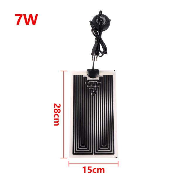Tapete Térmico Ajustável para Répteis com Controlador de Temperatura e Almofadas Quentes, 5-45W, Ideal para Fornecimentos de Animais