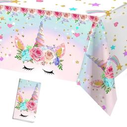 Decoração de Fundo Unicórnio para Crianças, Louça, Pratos, Copo, Guardanapos, Festa de Aniversário, Baby Shower, Menina - Image 5