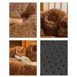Sofá-cama lavável para cães pequenos, acessórios quentes para animais de estimação, cama grande, esteira, canil, cesta média, filhotes e gatos - Image 6
