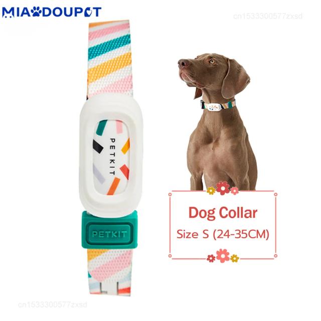 Coleira Inteligente Xiaomi-PETKIT com Tag Bluetooth, Controle Remoto e Monitor de Atividade para Cães e Gatos – Impermeável e Confortável