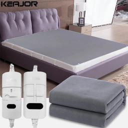 Cobertor de aquecimento elétrico para quarto, mais grosso, termostato automático, aquecedor do corpo, colchão térmico, cobertor aquecido, 220V - Image 1