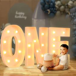 Caixa De Enchimento De Balão De Quadro De Luz LED, A-Z Carta Gigante, Decoração De Festa De Aniversário, Menino, Menina, Chuveiro De Bebê, Casamento, Decoração De Natal - Image 6