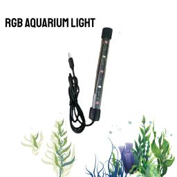 Aquário Impermeável LED Light, Tanque de peixes Clip Light, USB Underwater Decor, Iluminação Lâmpada Submersível, Planta Crescer, Decoração Aquática - Image 3