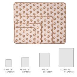 Pet cão 4 camadas tapete de fraldas tapete de urina lavável reutilizável anti-deslizamento absorvem rapidamente treinamento almofada de xixi acessórios para animais de estimação - Image 4