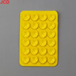 JCD-Silicone Suction Cup Phone Case, Tapete de Parede, Multifuncional, Couro, Quadrado, Anti-Slip, Suporte, Montagem, 10pcs - Image 6