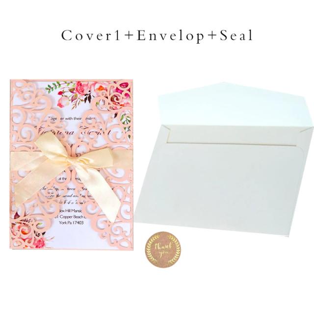 Convites de Casamento Personalizados: 25 Cartões Brilhantes com Envelope e Bolso para Aniversário e Festas de Batismo