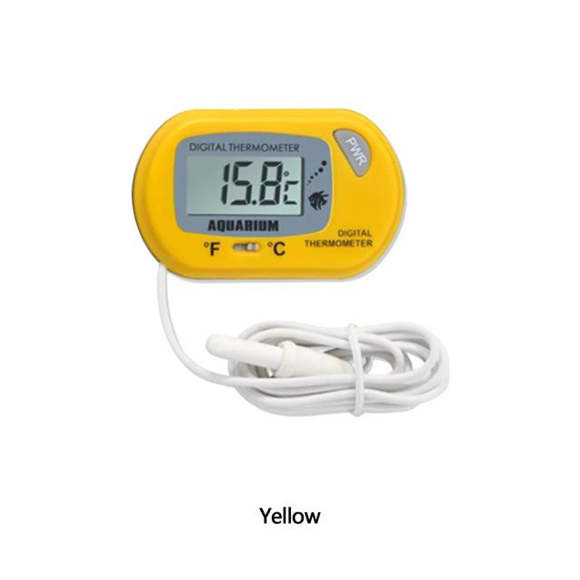Termômetro Digital LCD para Aquários - Medidor de Temperatura de Água e Tanque de Peixes, Acessórios para Pets