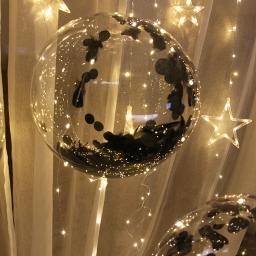 Bobo Balões Transparentes, Balão Inflável, Balão LED, Natal, Casamento, Festa de Aniversário, 9 Tamanhos, 8-36 ", 10Pcs - Image 3