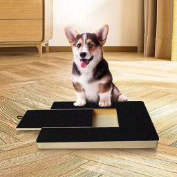 Placa para arranhar unhas cachorro com caixa tratamento, almofada arranhões interativa e gratificante para gatinhos - Image 4