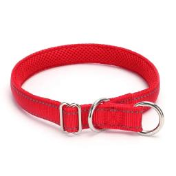 Coleiras reflexivas do cão do deslizamento, ajustável macio Neoprene acolchoado respirável Nylon Pet Collar para cachorro, cães médios e grandes andando - Image 6