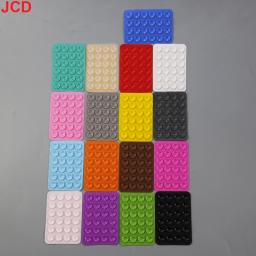 JCD-Silicone Suction Cup Phone Case, Tapete de Parede, Multifuncional, Couro, Quadrado, Anti-Slip, Suporte, Montagem, 10pcs - Image 3