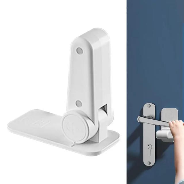 Fechadura de Segurança Infantil com Design Minimalista para Maçanetas e Gavetas em Casa de Animais
