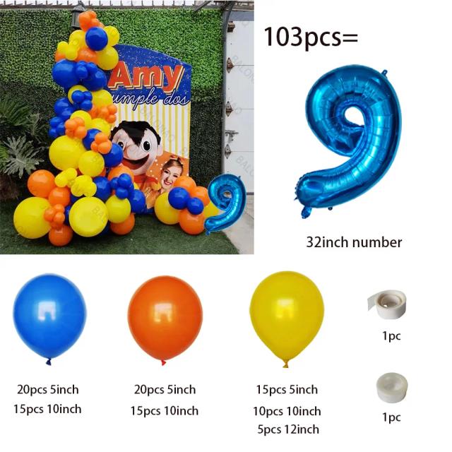 Balões de Hélio em Forma de Boneca para Decoração de Aniversário e Chá de Bebê - Menino e Menina - 1 Conjunto Completo
