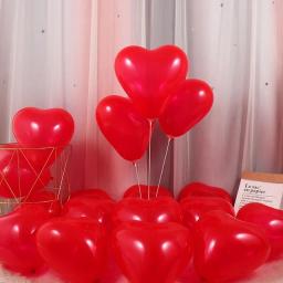 Balões De Látex Infláveis Brancos Em Forma De Coração, Casamento, Festa De Aniversário, Decoração De Casamento, 10 ", 15Pcs - Image 2