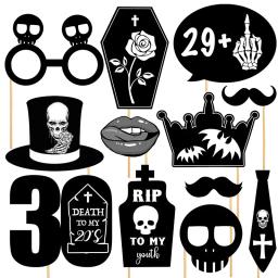 Banner feliz aniversário para decorações de festas adultas, rasgar a minha faixa de 20 anos, funeral para jovens, balões de 30 anos para menina, 30 anos - Image 4