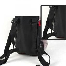 Mochila respirável de ombro para cães e gatos, transporte ao ar livre, cão, suprimentos para animais de estimação - Image 6