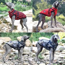 Roupas para cães de inverno para cães pequenos lã quente grande jaqueta para cães à prova dwaterproof água casaco para animais de estimação com arnês chihuahua roupas filhote de cachorro traje - Image 5