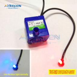 Bomba de água com luz LED para animais, bebedouro, substituto do motor para cães e gatos, distribuidor de água, acessórios para animais, DC 5V - Image 1