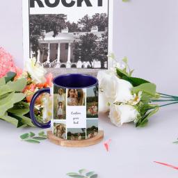 Caneca de café personalizada com foto impressão para mulheres, imagem personalizada, ambos os lados, várias cores, presentes de Natal, 11oz - Image 5