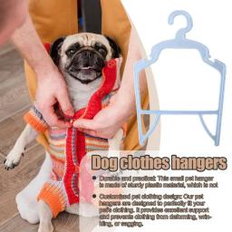 Pet Roupas Rack Cabides, Economia de espaço, Bonito Pet Vestuário, Flexível, Pequeno Cabide, Cão, Gato, Criança - Image 4