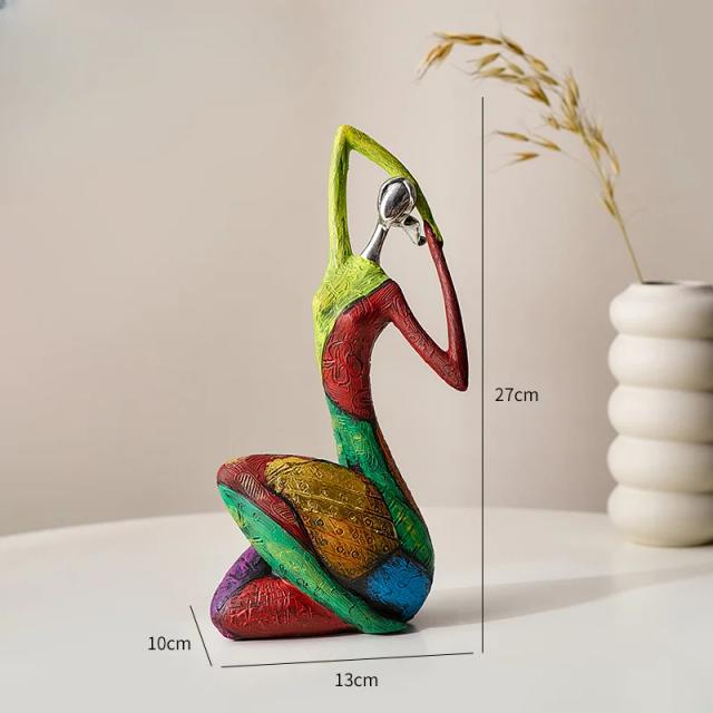 Pintura a Óleo Abstrata e Criativa para Decoração de Sala, Escritório e Espaços de Yoga