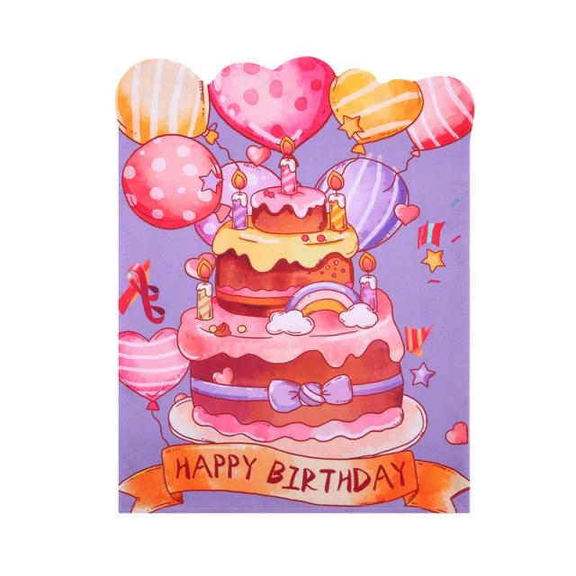 Capa Colorida para Cadeira de Crianças - Decoração de Aniversário com Temática de Bolo e Festa em Casa