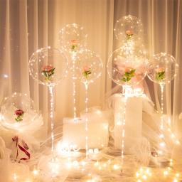 Bobo Balões Transparentes, Balão Inflável, Balão LED, Natal, Casamento, Festa de Aniversário, 9 Tamanhos, 8-36 ", 10Pcs - Image 1