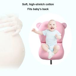 Anti-derrapante assento de almofada de banho flutuante para bebê recém-nascido, travesseiro anti-derrapante, suporta conforto e apoio, 0-12 meses - Image 2