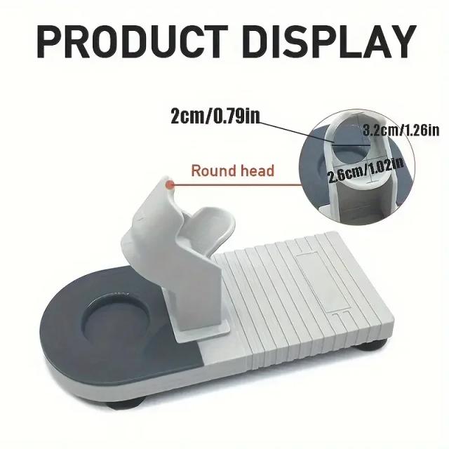 Suporte Organizador para Pistola de Cola Quente - Base para Ferramentas de Reparação DIY, Acessórios para Casa, 1 Peça