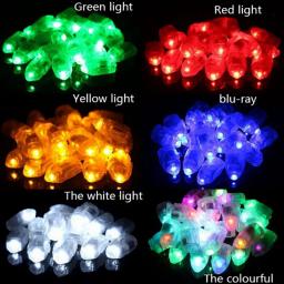 Lâmpadas luminosas LED para decoração de balão, mini lâmpadas, luz multicolorida, festa de casamento, festa, bar supply, alto brilho, 10 pçs/lote - Image 2