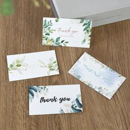 Obrigado Cartão para O Seu Pedido, Casamento Festa Convite Cartões, Pequena Loja Presentes, Decoração para Compra de Pequenas Empresas, 50Pcs - Image 3