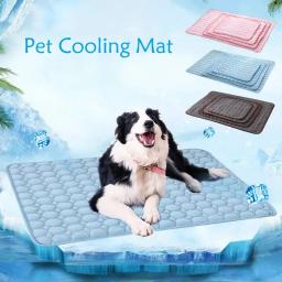 Almofada refrescante para cães e gatos, Colchão macio para animais, Suporta sono confortável e refrescante - Image 1