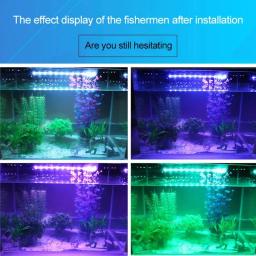 Aquário Impermeável LED Light, Tanque de peixes Clip Light, USB Underwater Decor, Iluminação Lâmpada Submersível, Planta Crescer, Decoração Aquática - Image 4