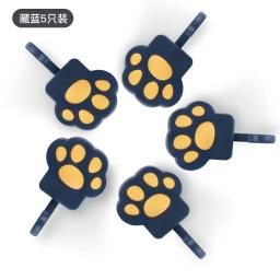 5pcs Cartoon cat garra gancho com forte adesivo pendurado, gancho de cozinha sem perfuração, gancho de porta, gancho de roupas - Image 6
