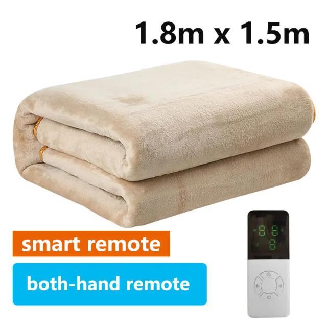 Cobertor Térmico Duplo 220V com Controle Remoto Smart, 9 Níveis de Temperatura para 2 Pessoas