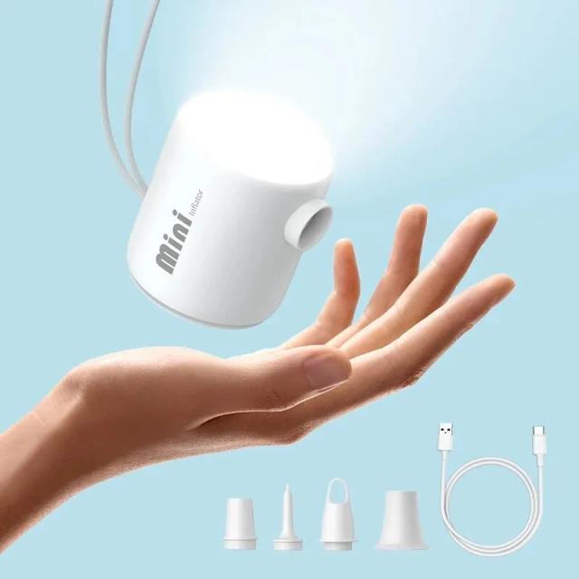 Bomba Infladora Elétrica Portátil Baseus Mini Air Pump para Colchões de Ar, Piscinas e Camping