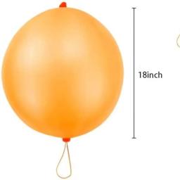 Balões Soco com Elástico, Balão Thicken Fun, Festa de Aniversário, Baby Shower, Jogos Diários para Crianças, Decoração de Casamento, 18 ", 10Pcs - Image 6