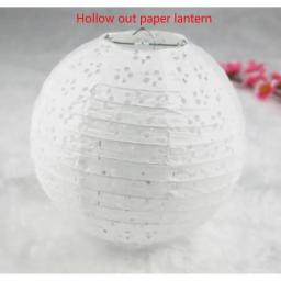 Lanternas de papel chinesas brancas para crianças, casamento, festa de aniversário, decoração DIY, festival lampion, bola impermeável, decoração do Dia das Bruxas - Image 4