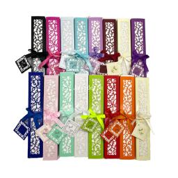 Favores do casamento Fan com caixa de presente, Personalizar nome e logotipo para convidados, lembranças de festa de aniversário, 60 80pcs por lote, 100pcs por lote - Image 1