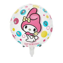 Mymelody-látex balão para festa de aniversário menina, acessórios de decoração, 1 a 9 anos - Image 4