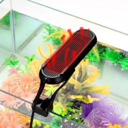 Super Slim LED iluminação do aquário, plantas crescem luz, impermeável clip-on lâmpada, iluminação de plantas aquáticas, aquário, 6W - Image 5