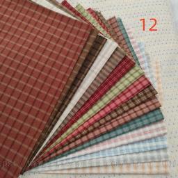 Tecido De Costura Japonês Fio-Tingido Artesanato Patchwork Quilting Material Acessórios Applique Costura Artesanal Boneca Pacote De Pano - Image 5